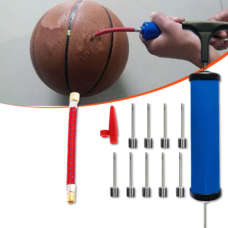 Balloon Pump Hand - Zestaw igieł do pompowania piłek, adapter