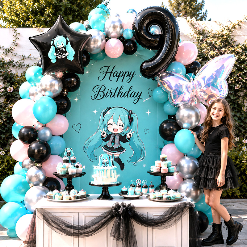 Balloon Arch Kit - Zestaw girlandy z balonów w stylu