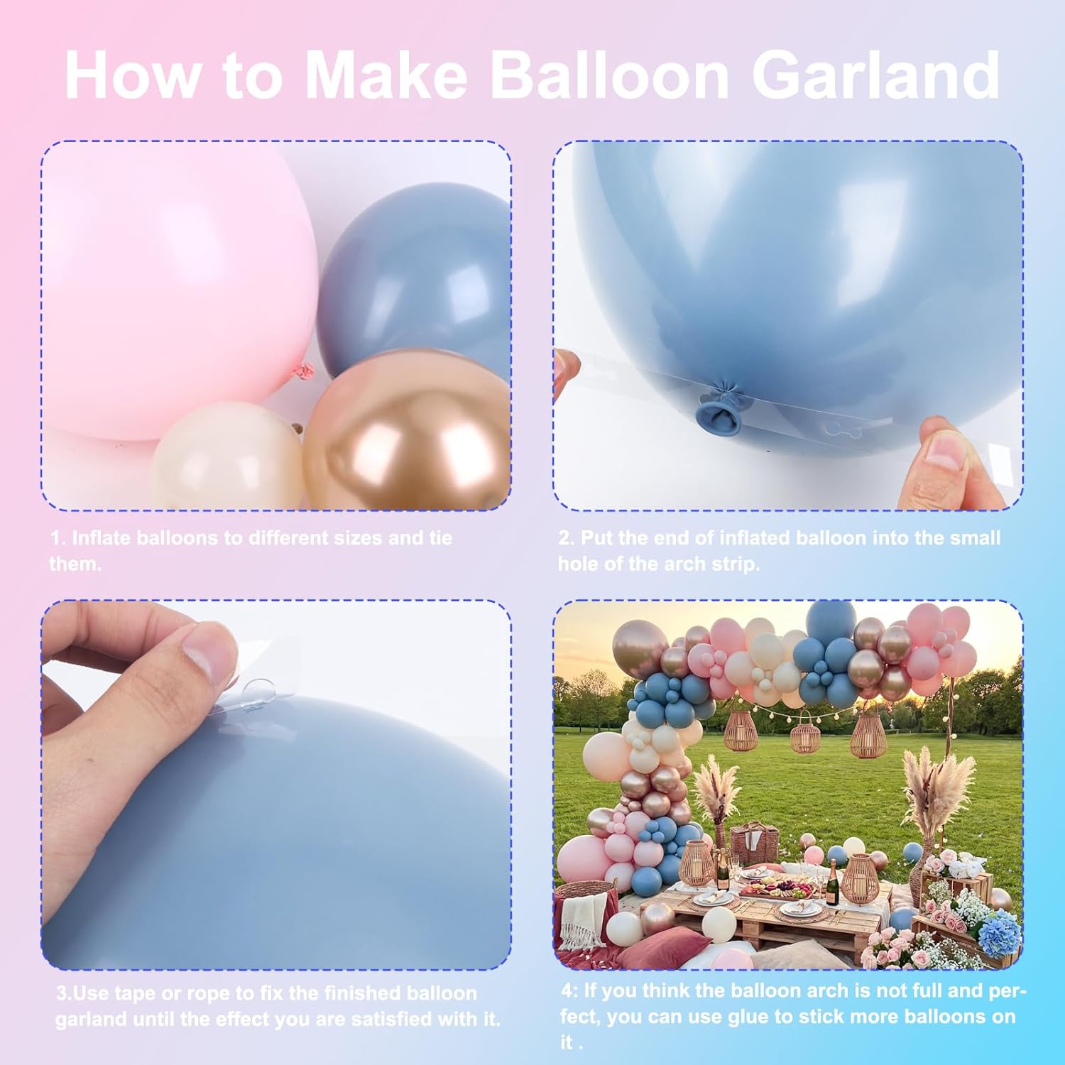 Zestaw girlandy z balonów late – Balloon Arch Kit recenzja i cena