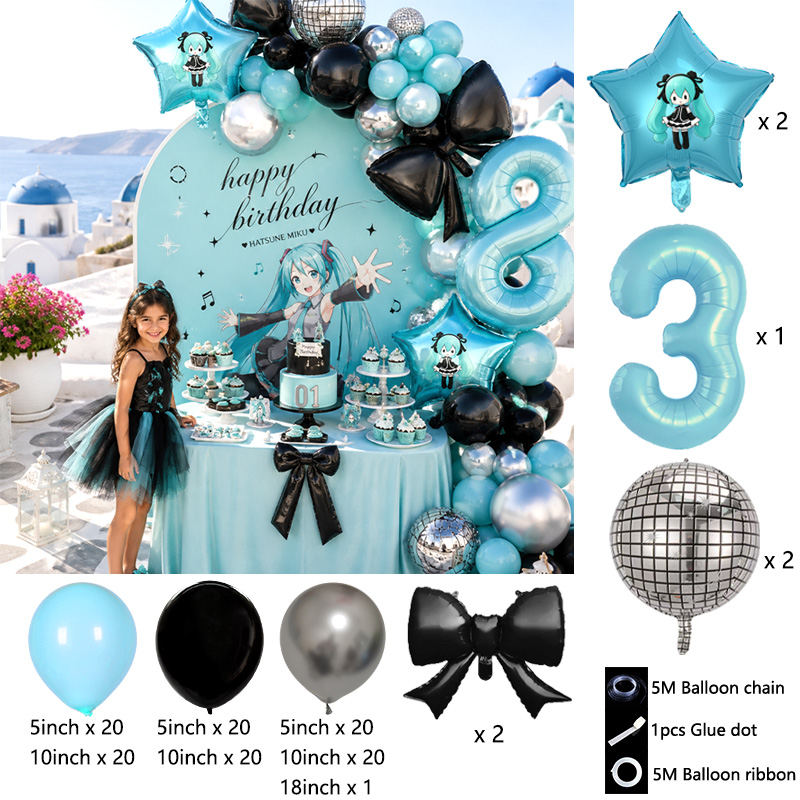 Zestaw girlandy z balonów Hats – Balloon Arch Kit recenzja i cena