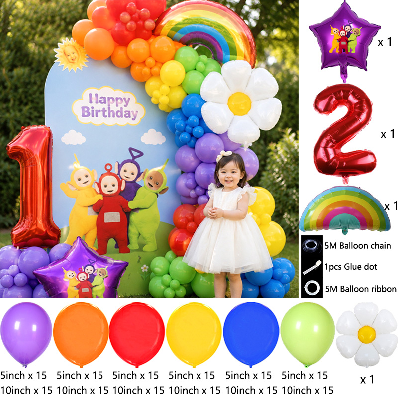 Zestaw Łuku Balonowego Teletub – Balloon Arch Kit recenzja i cena