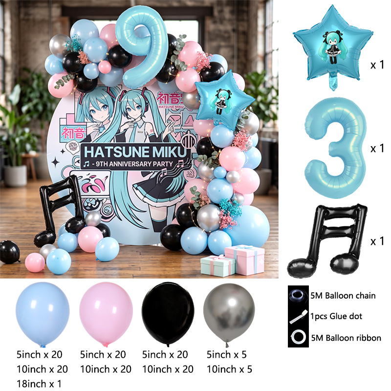 Zestaw girlandy z balonów Hats – Balloon Arch Kit recenzja i cena