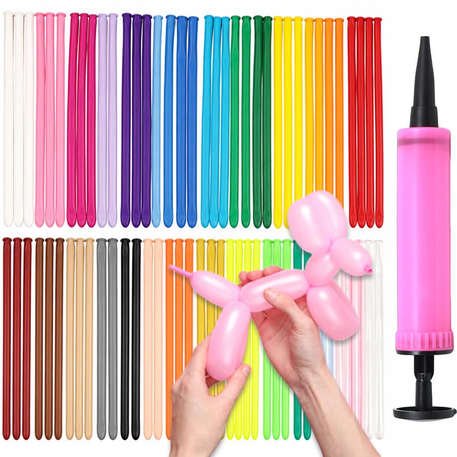 101/201 szt. Długie balony w p – Balloon Pump Hand recenzja i cena
