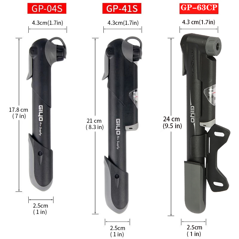 Pompka rowerowa GIYO, mini pom – Balloon Pump Hand recenzja i cena